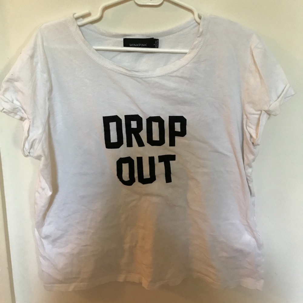 •MINKPINK DROP OUT TEE•